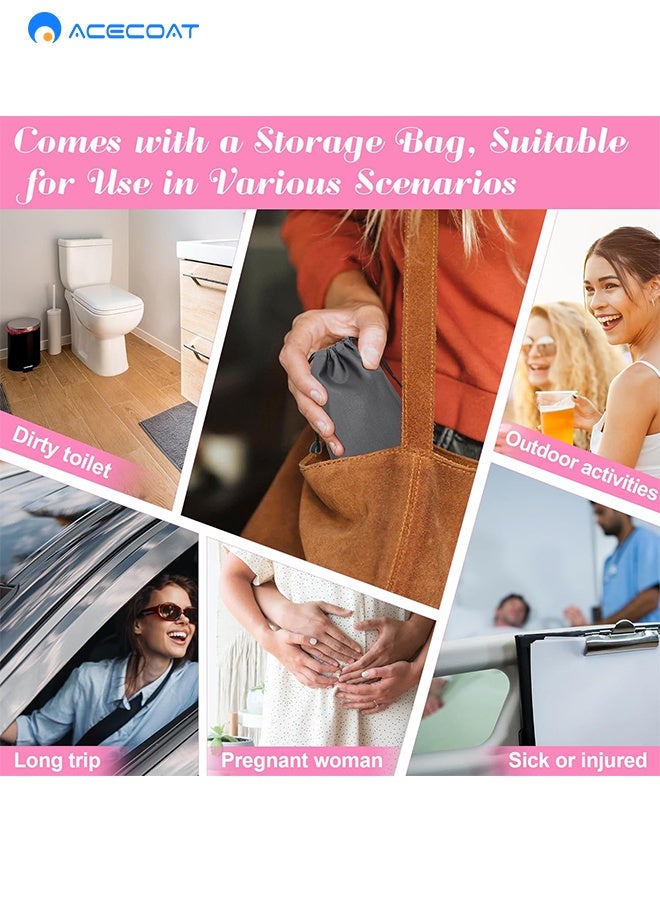 ACECOAT 20PCS Disposable Female Urination Device, Portable Girl Urinal Funnel Women Outside Pee Cup Waterproof Paper Standing Pee Disposable Cup Female Urinal For Camping, Hiking - Image 4